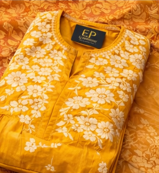 Golden Mustard Kurti